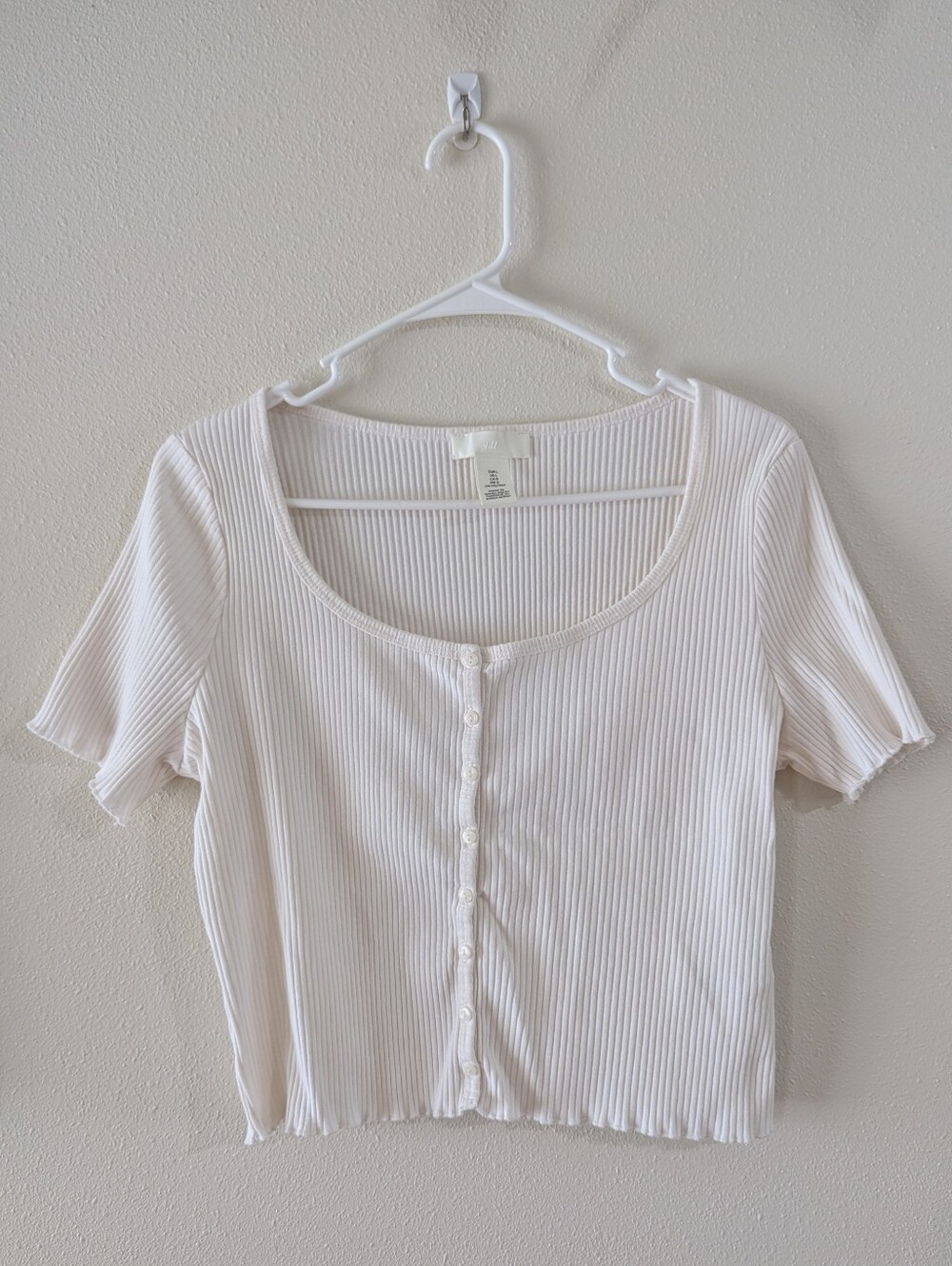 Ribbed Cotton Top